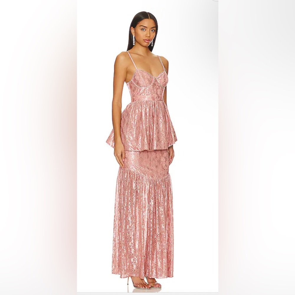 NEW FOR LOVE AND LEMONS Shai Gown in Pink